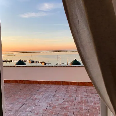 Rooftop Olhao-algarve Apartamento Com Terraco Vista Mar * Olhao