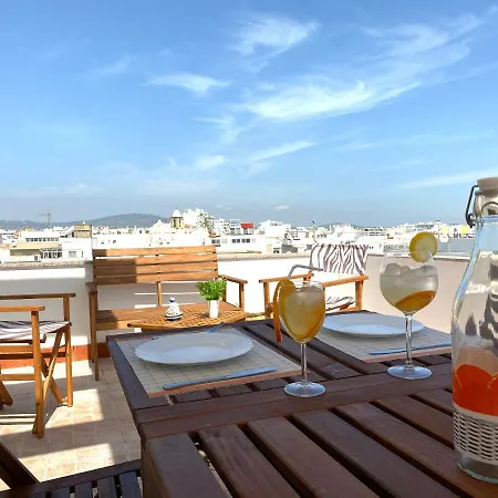 Rooftop Olhao-algarve Apartamento Com Terraco Vista Mar Apartment *